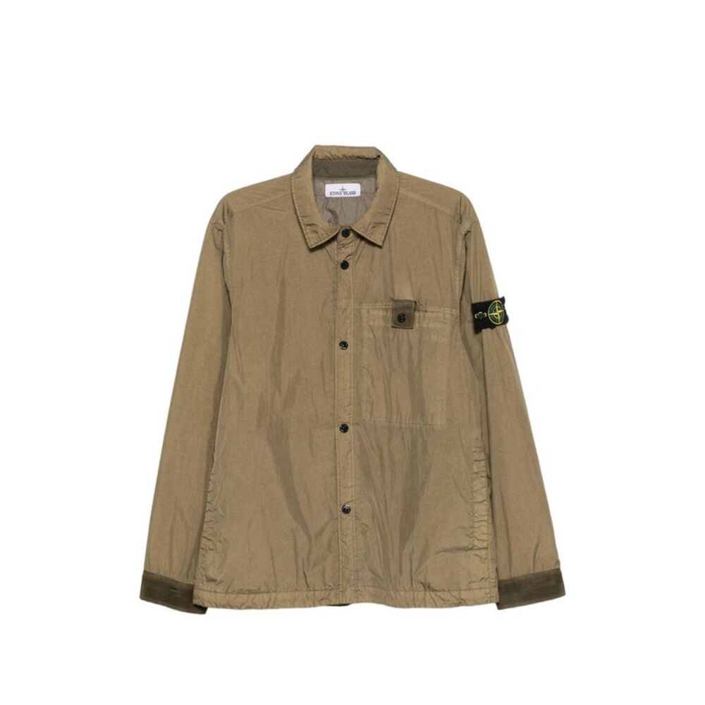 Stone Island Green Jackets - Lightweight Jackets Men